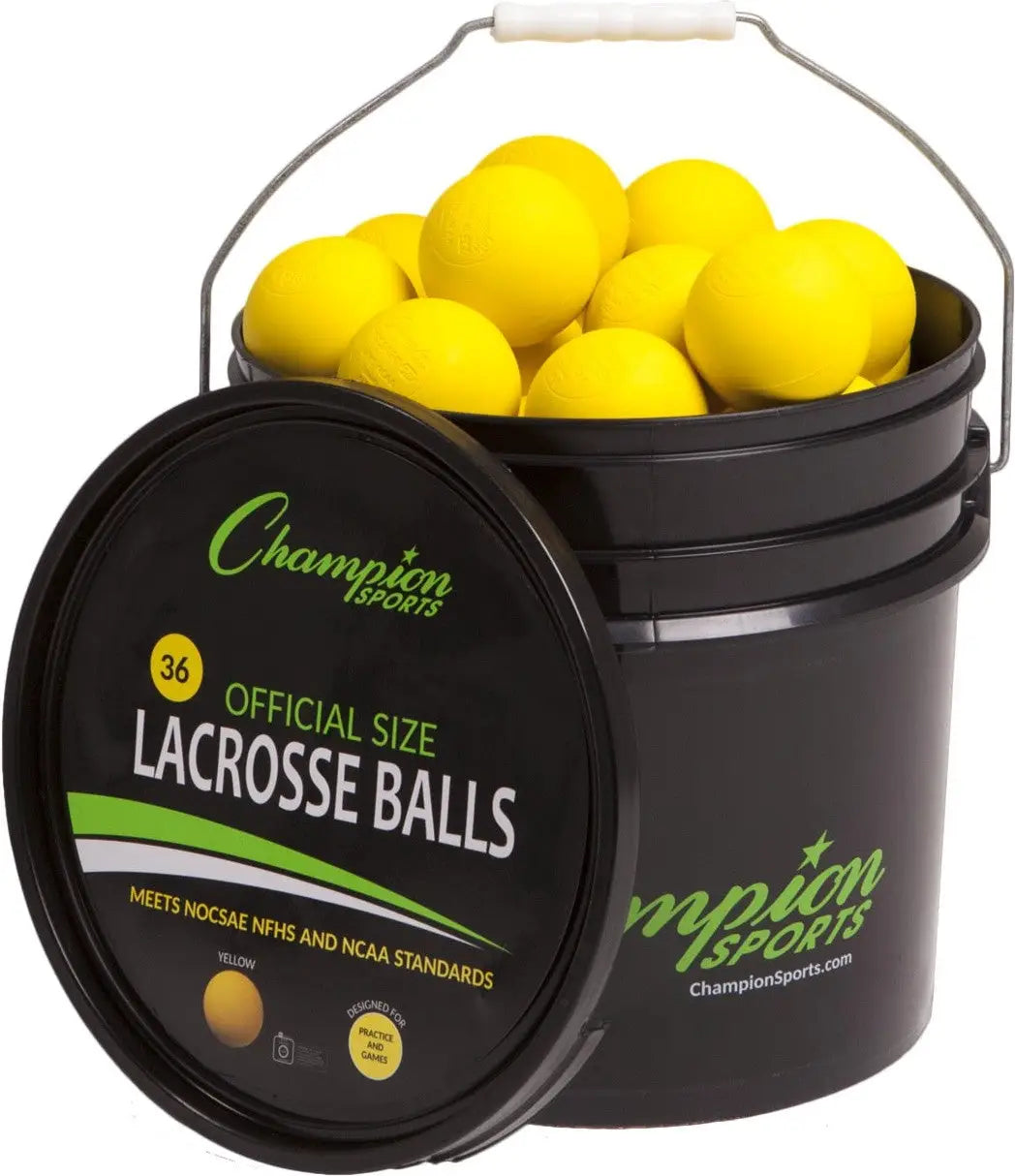 Champion Sports Lbbucket Lacrosse Ball Bucket - Ea