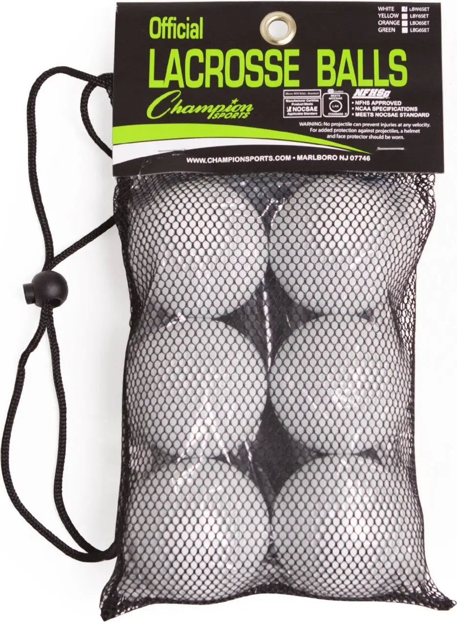 Champion Sports Lbset Lacrosse Ball - Set