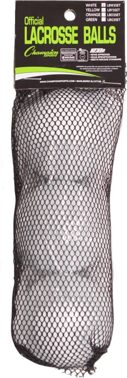 Champion Sports Lbset Lacrosse Ball - Set