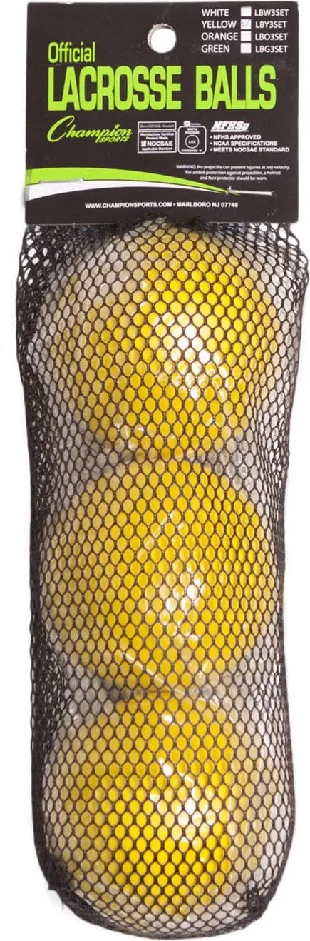 Champion Sports Lbset Lacrosse Ball - Set