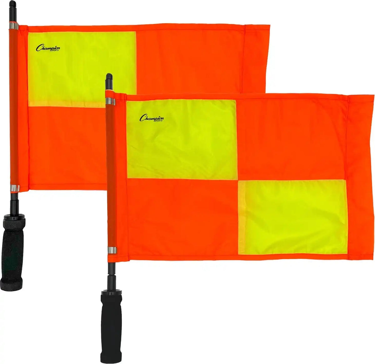 Champion Sports Lf Linesman’s Flag - Pr - Pro Swivel Checkered