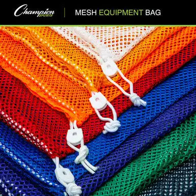 Champion Sports Mb18 Mesh Equipment Bag 18’’ x 12’’ - Ea
