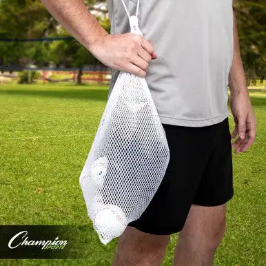 Champion Sports Mb18 Mesh Equipment Bag 18’’ x 12’’ - Ea