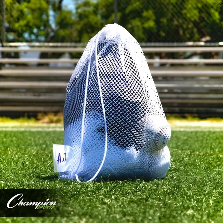 Champion Sports Mb18 Mesh Equipment Bag 18’’ x 12’’ - Set