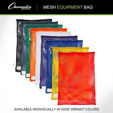 Champion Sports Mb21 Mesh Equipment Bag 36’’ x 24’’ - Set