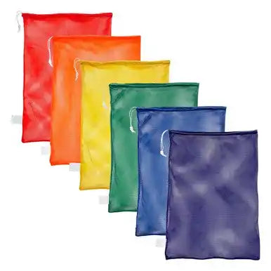 Champion Sports Mb21 Mesh Equipment Bag 36’’ x 24’’ - Set - of 6 Colors