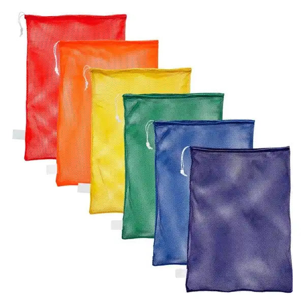 Champion Sports Mb21 Mesh Equipment Bag 36’’ x 24’’ - Set - of 6 Colors