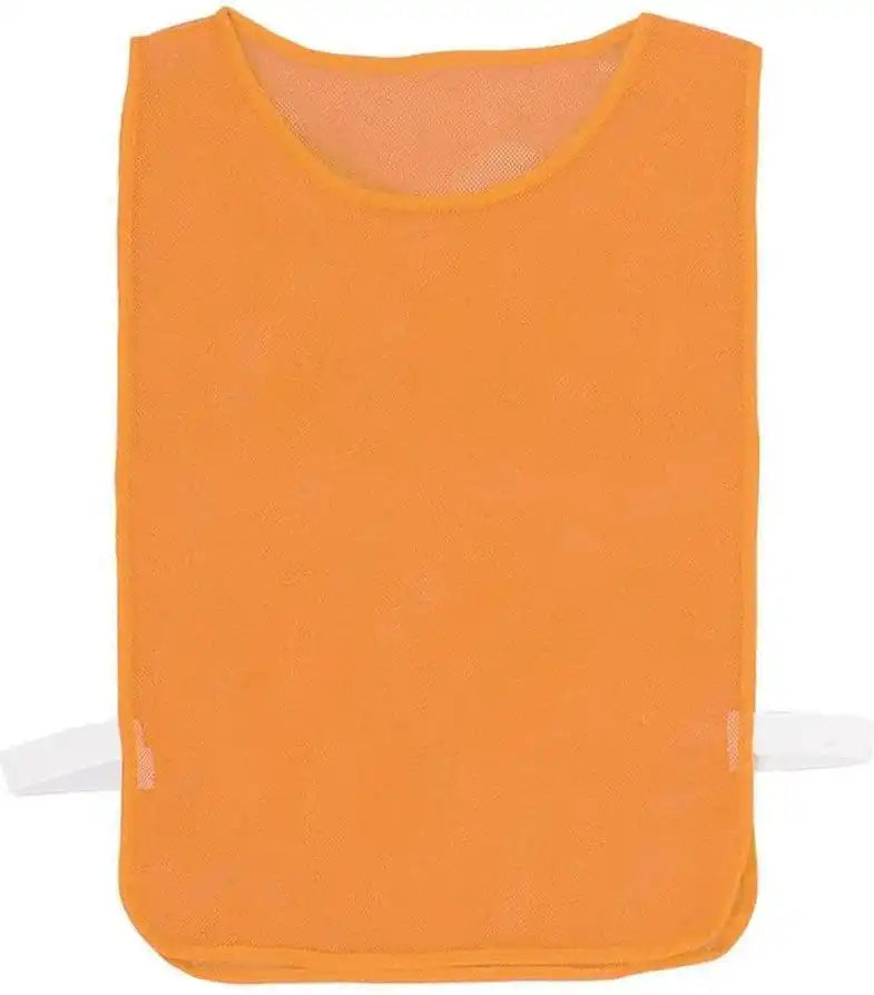 Champion Sports Mpy Deluxe Mesh Pinnie Youth - Doz - Orange