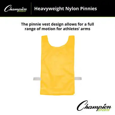 Champion Sports Np1 Heavyweight Nylon Pinnies Youth - Doz