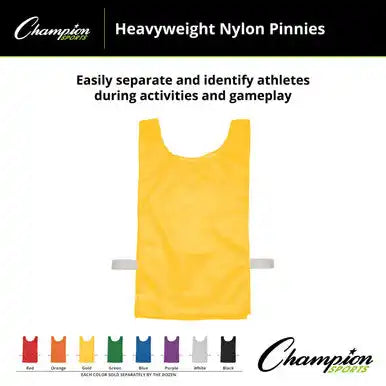 Champion Sports Np1 Heavyweight Nylon Pinnies Youth - Doz