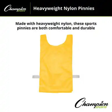 Champion Sports Np1 Heavyweight Nylon Pinnies Youth - Doz