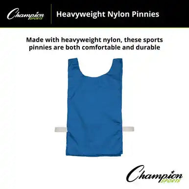 Champion Sports Np1 Heavyweight Nylon Pinnies Youth - Doz