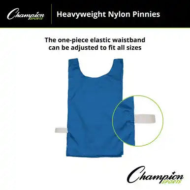 Champion Sports Np1 Heavyweight Nylon Pinnies Youth - Doz