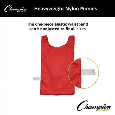 Champion Sports Np1 Heavyweight Nylon Pinnies Youth - Doz
