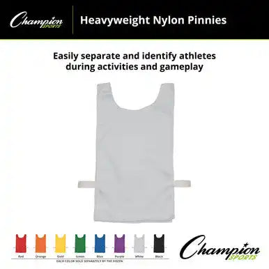 Champion Sports Np1 Heavyweight Nylon Pinnies Youth - Doz