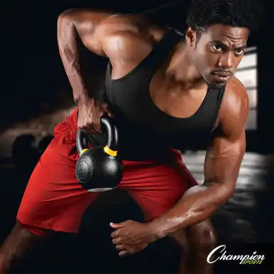 Champion Sports Pck Rhino Iron Kettlebell - Ea