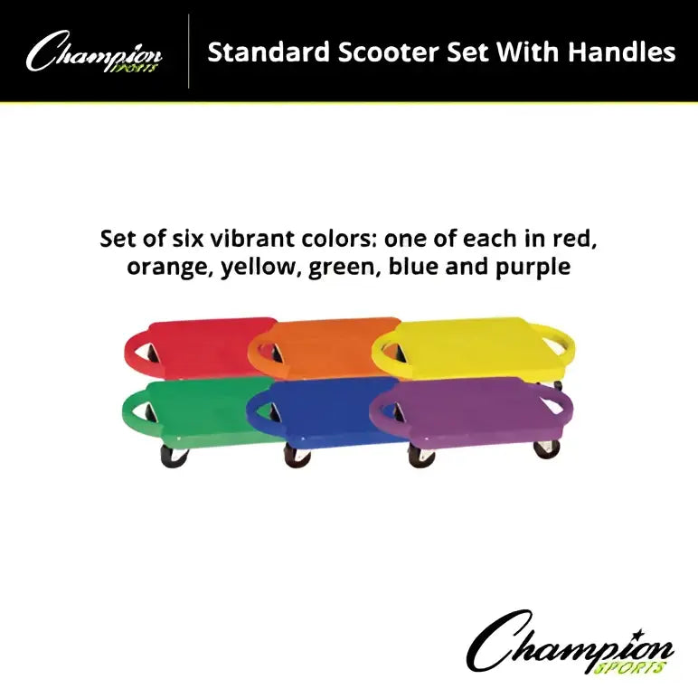 Champion Sports Pgh12 12’’ Standard Scooter with Handles - Ea