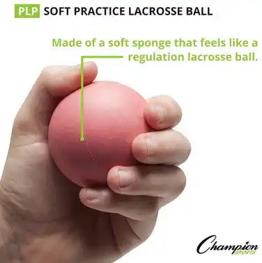 Champion Sports Pl Sponge Lacrosse Balls - Doz
