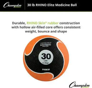 Champion Sports Prm Rhino Elite Medicine Ball - Ea