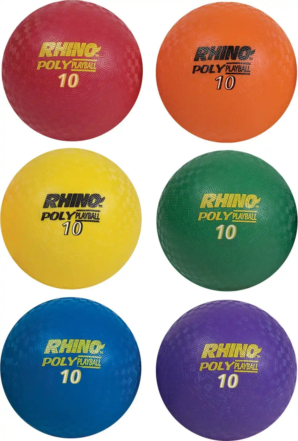 Champion Sports Pxset Poly Playground Ball - Set - 10’’ d