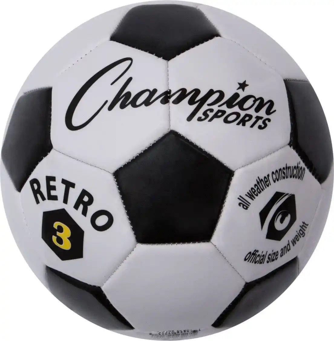 Champion Sports Retro Retro Soccer Ball - Ea - Size 3