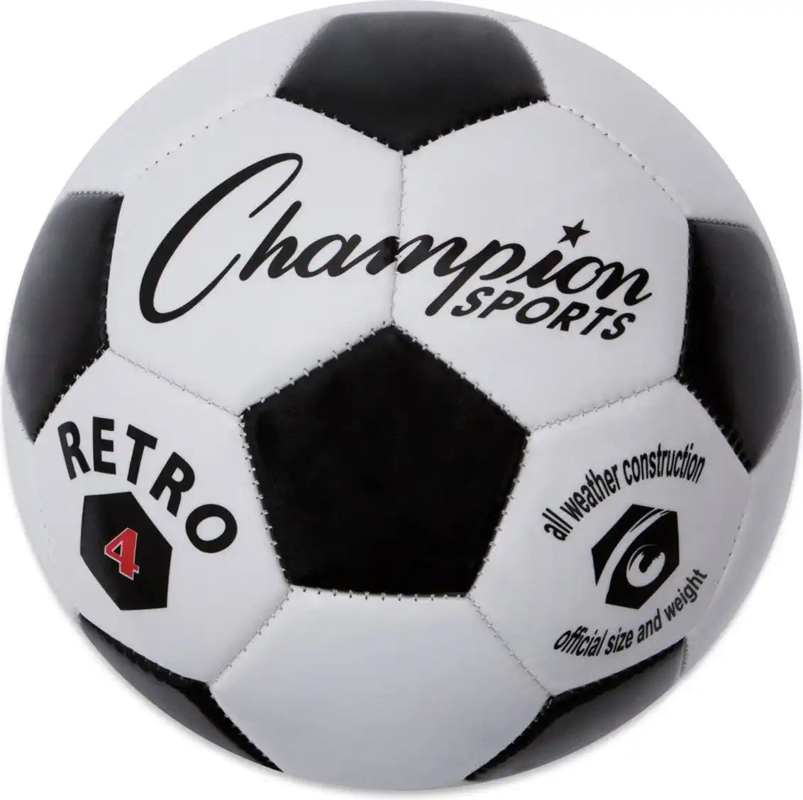 Champion Sports Retro Retro Soccer Ball - Ea - Size 4