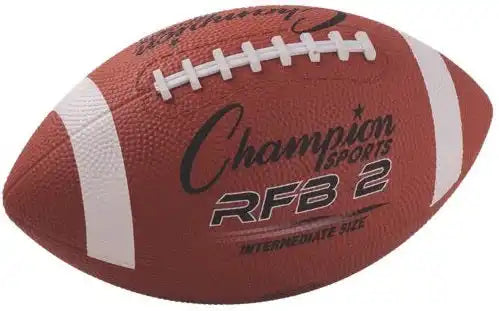 Champion Sports Rfb Rubber Football - Ea - Intermediate