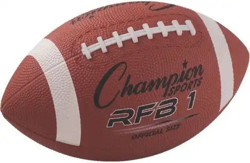 Champion Sports Rfb Rubber Football - Ea - Official