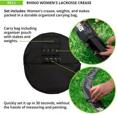 Champion Sports Rflc Rhino Women’s Lacrosse Crease - Ea