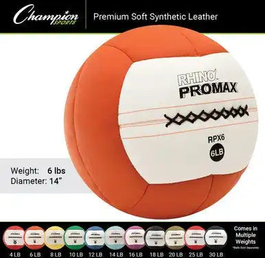 Champion Sports Rpx Rhino Promax Medicine Ball - Ea