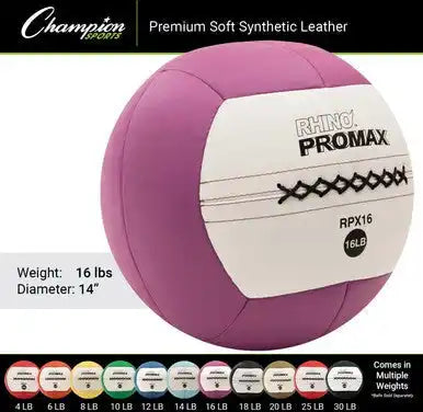Champion Sports Rpx Rhino Promax Medicine Ball - Ea