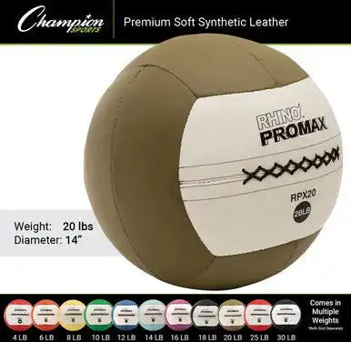 Champion Sports Rpx Rhino Promax Medicine Ball - Ea