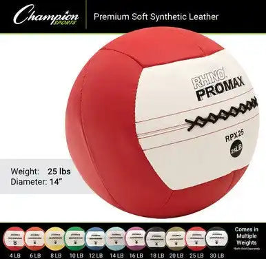Champion Sports Rpx Rhino Promax Medicine Ball - Ea