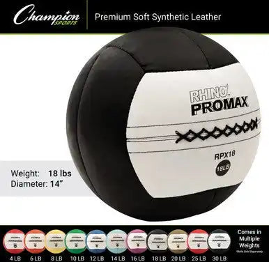 Champion Sports Rpx Rhino Promax Medicine Ball - Ea