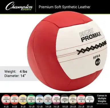 Champion Sports Rpx Rhino Promax Medicine Ball - Ea