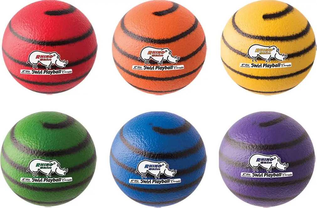 Champion Sports Rs63 Rhino Skin Foam Ball Medium Bounce - Set