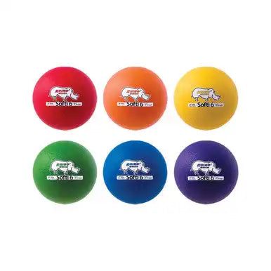 Champion Sports Rs65 6’’ Rhino Skin Low Bounce Softi Foam Ball - Ea - Blue