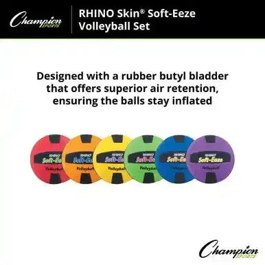Champion Sports Rsebs Rhino Soft-eeze Volleyball - Set