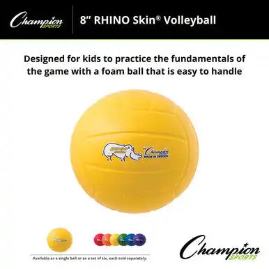 Champion Sports Rsvb Rhino Skin High Bounce Volleyball - Ea