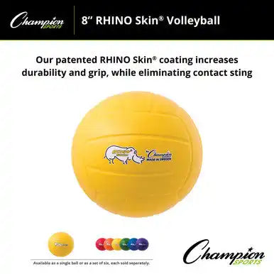 Champion Sports Rsvb Rhino Skin High Bounce Volleyball - Ea