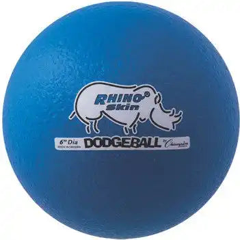 Champion Sports Rxd6 6’’ Rhino Skin Low Bounce Dodgeball - Ea