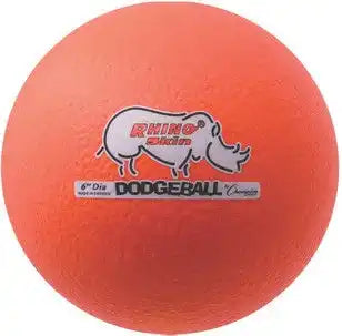 Champion Sports Rxd6 6’’ Rhino Skin Low Bounce Dodgeball - Ea