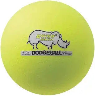 Champion Sports Rxd6set 6’’ Rhino Skin Low Bounce Dodgeball - Set