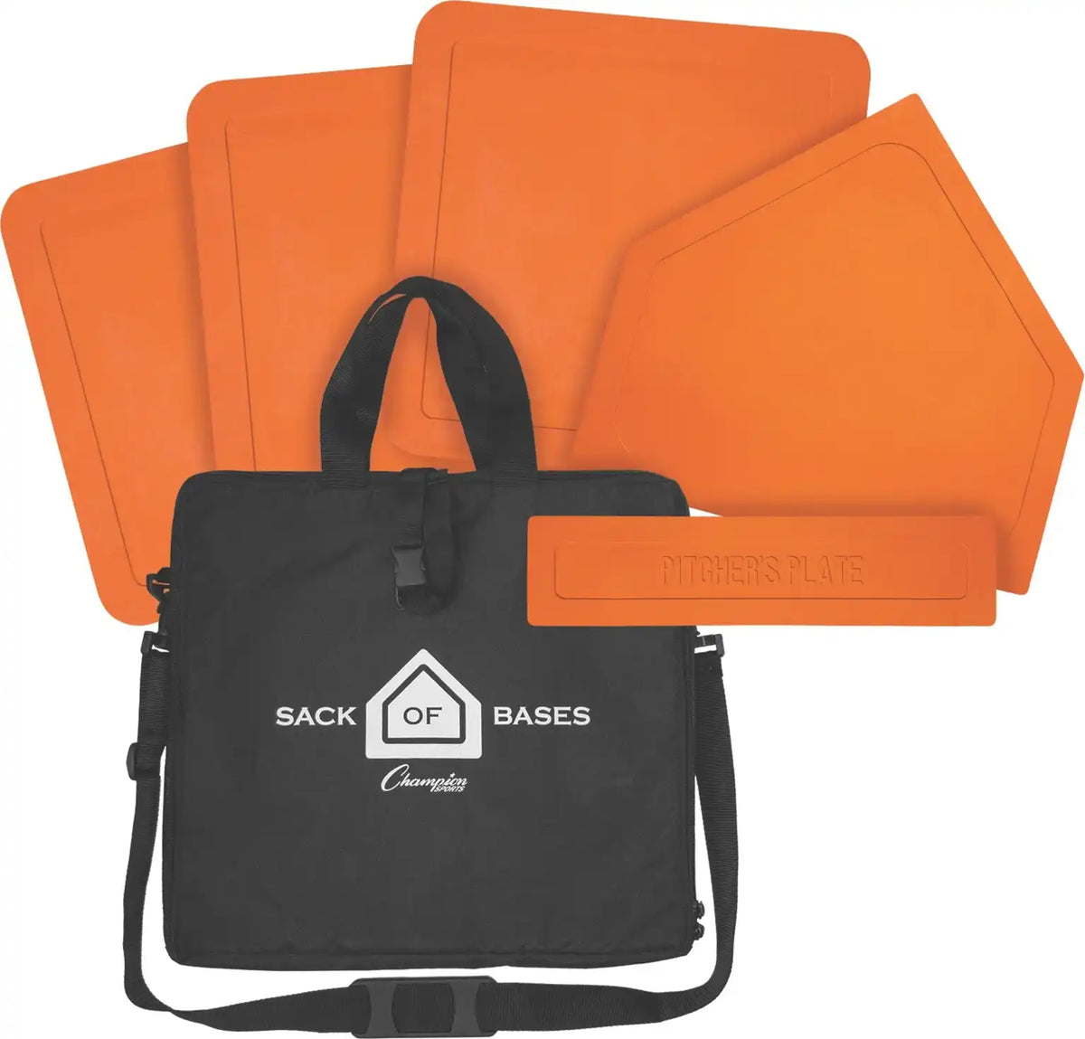 Champion Sports Sack Sack of Bases - Set - Orange