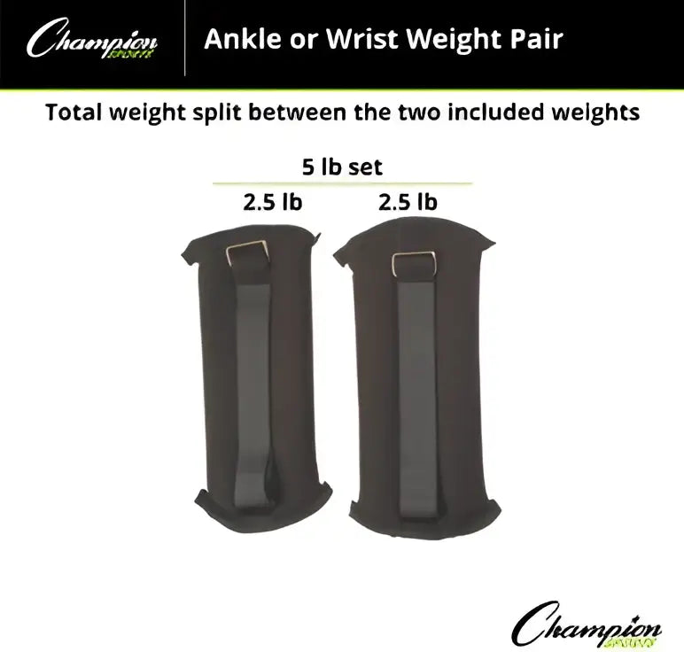 Champion Sports Saw Ankle/wrist Weight - Pr