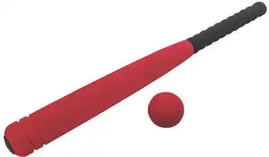 Champion Sports Sb2 Foam Covered Bat and Ball - Ea
