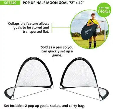 Champion Sports Sg Extreme Soccer Portable Pop-up Goals - Pr