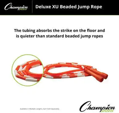 Champion Sports Sj Deluxe Xu Beaded Jump Rope - Ea