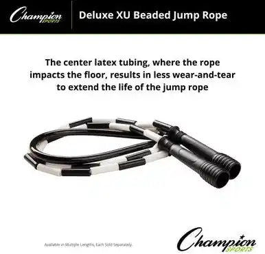 Champion Sports Sj Deluxe Xu Beaded Jump Rope - Ea