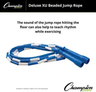 Champion Sports Sj Deluxe Xu Beaded Jump Rope - Ea